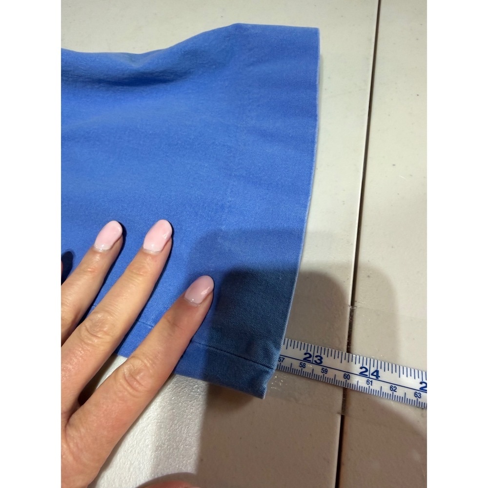J.Crew Kelsey Pant Women 6P Blue Cropped Wide Leg BG358 Preppy Coastal - Picture 11 of 12
